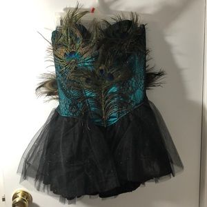 Ravishing Peacock Halloween Costume M